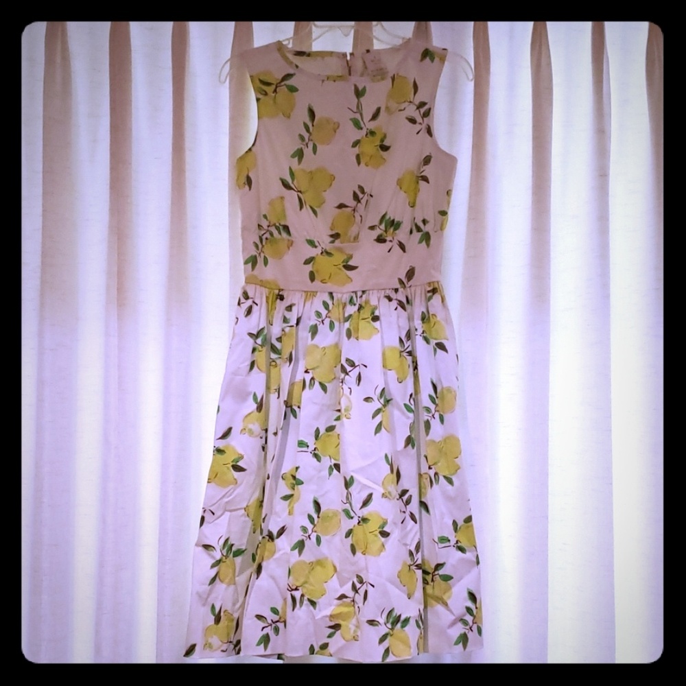 Kate Spade lemon dress